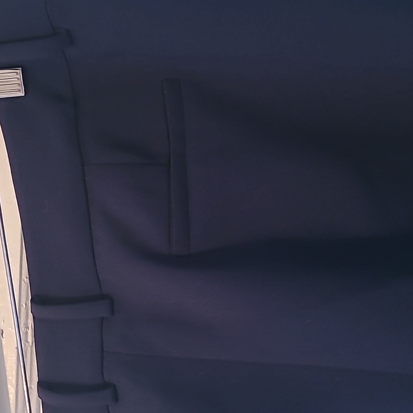 Lagerfeld Navy Trousers - Picture 10 of 10